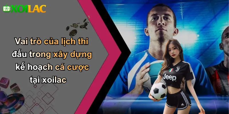 Vai trò của lịch thi đấu trong xây dựng kế hoạch cá cược tại xoilac