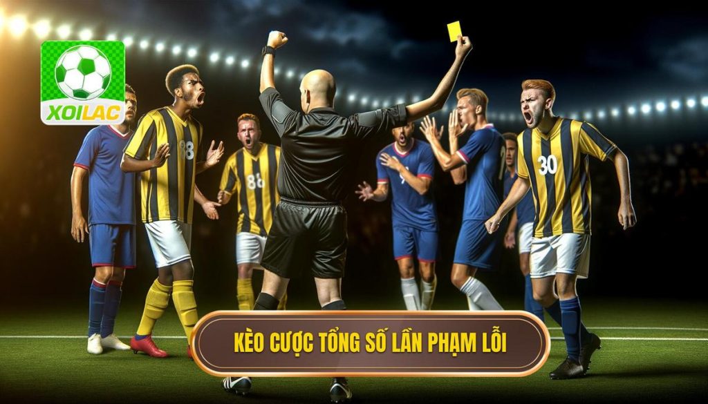 Kèo cược tổng số lần phạm lỗi