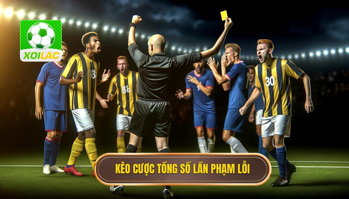 Kèo cược tổng số lần phạm lỗi