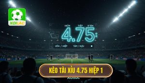 Kèo tài xỉu 4.75 hiệp 1