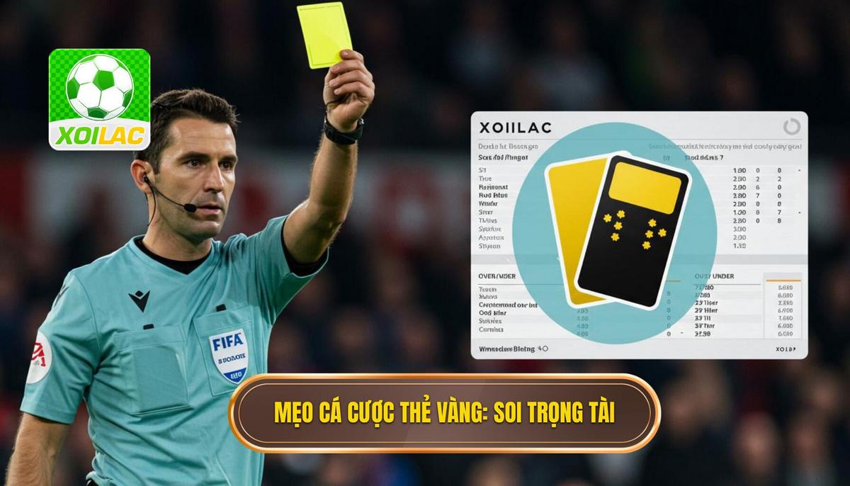 Mẹo Cá Cược Kèo Tài Xỉu Thẻ Vàng Hiệu Quả (Phần 1)_ _Soi_ Trọng Tài