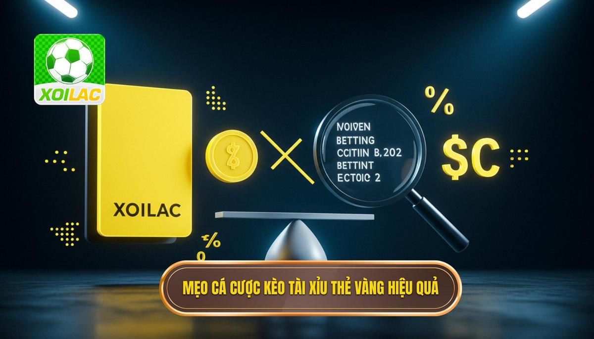 Mẹo cá cược kèo tài xỉu thẻ vàng hiệu quả