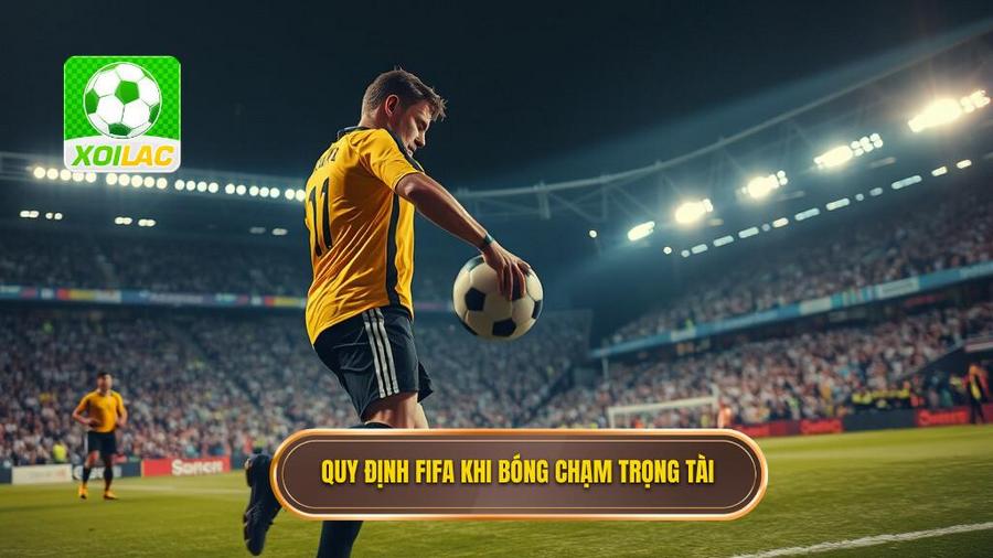2. Quy định FIFA khi bóng chạm trọng tài