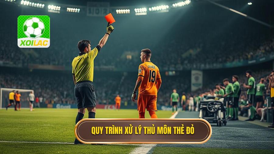 2. Quy trình xử lý thủ môn thẻ đỏ