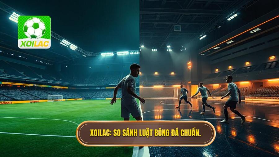 XOILAC_ So sánh luật bóng đá chuẩn.