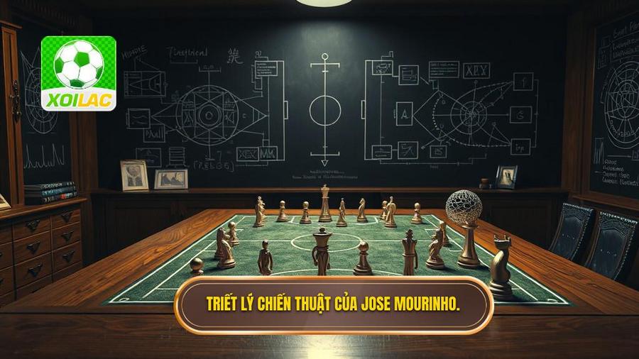 1. Triết lý chiến thuật của Jose Mourinho.