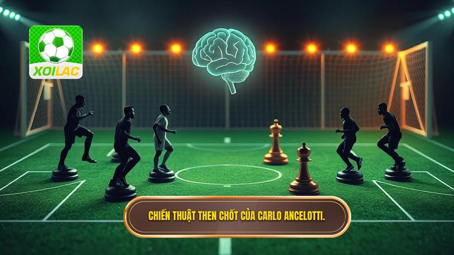 2. Chiến thuật then chốt của Carlo Ancelotti.