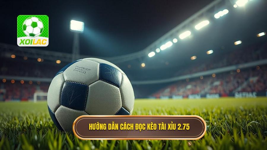 Hướng dẫn cách đọc kèo tài xỉu 2.75