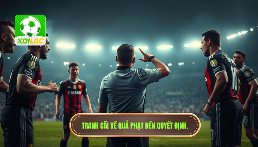 1. Tranh cãi về quả phạt đền quyết định. Tranh cãi về quả phạt đền quyết định