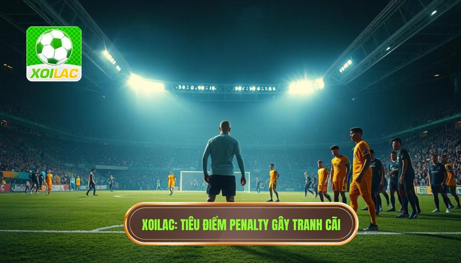 XOILAC Tiêu điểm penalty gây tranh cãi
