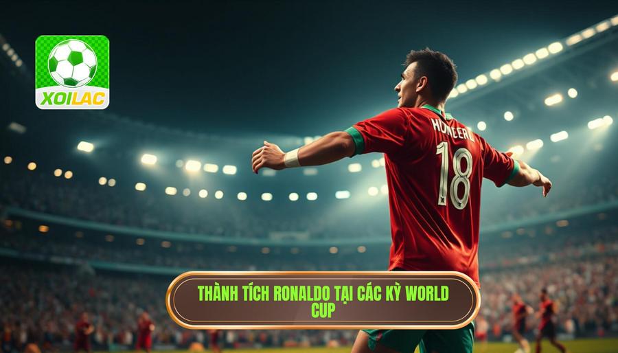 Chi tiết thành tích của Ronaldo qua từng kỳ World Cup