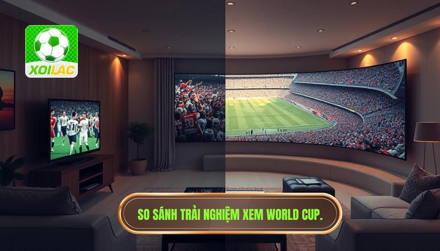 Bảng so sánh trải nghiệm xem World Cup Bảng so sánh trải nghiệm xem World Cup